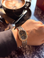 GREALY Black silver +Get 1 cartier belt watch (70% off)