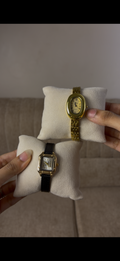 Barsh golden oval Watch কিনুন, একটি  gogoey Strap Watch (৭০% ছাড়) পান -> combo 1