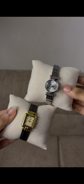 Gogoey  silver round Watch কিনুন, একটি  gogoey Strap Watch (৭০% ছাড়) পান ->combo 1
