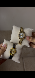 Iely golden Watch কিনুন, একটি  gogoey Strap Watch (৭০% ছাড়) পান -> combo 1