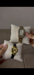 Grealy dumbell gold Watch কিনুন, একটি  gogoey Strap Watch (৭০% ছাড়) পান -> combo 1