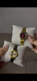 Naidu burgundy  Watch কিনুন, একটি  gogoey Strap Watch (৭০% ছাড়) পান -> combo 1