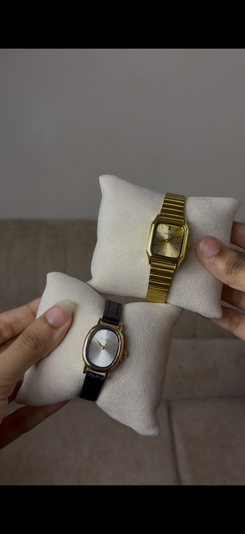 Gogoey cube golden Watch কিনুন, একটি  gogoey Strap Watch (৭০% ছাড়) পান -> combo 1