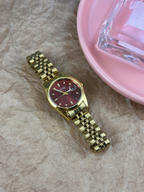 Gogey Queno Maroon + Clover Bracelet (Free)+ Mystery Ring(Free)