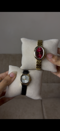 Barsh oval Watch কিনুন, একটি  gogoey Strap Watch (৭০% ছাড়) পান -> combo 2