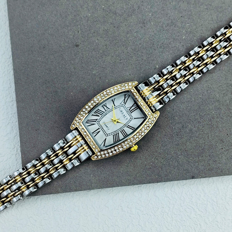 Grealy Gold Silver + Clover Bracelet (Free)+ Mystery Ring(Free)