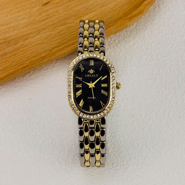 GREALY Black silver +Get 1 cartier belt watch (70% off)