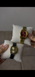 Gogoey  red dial Watch কিনুন, একটি  gogoey Strap Watch (৭০% ছাড়) পান -> combo 2