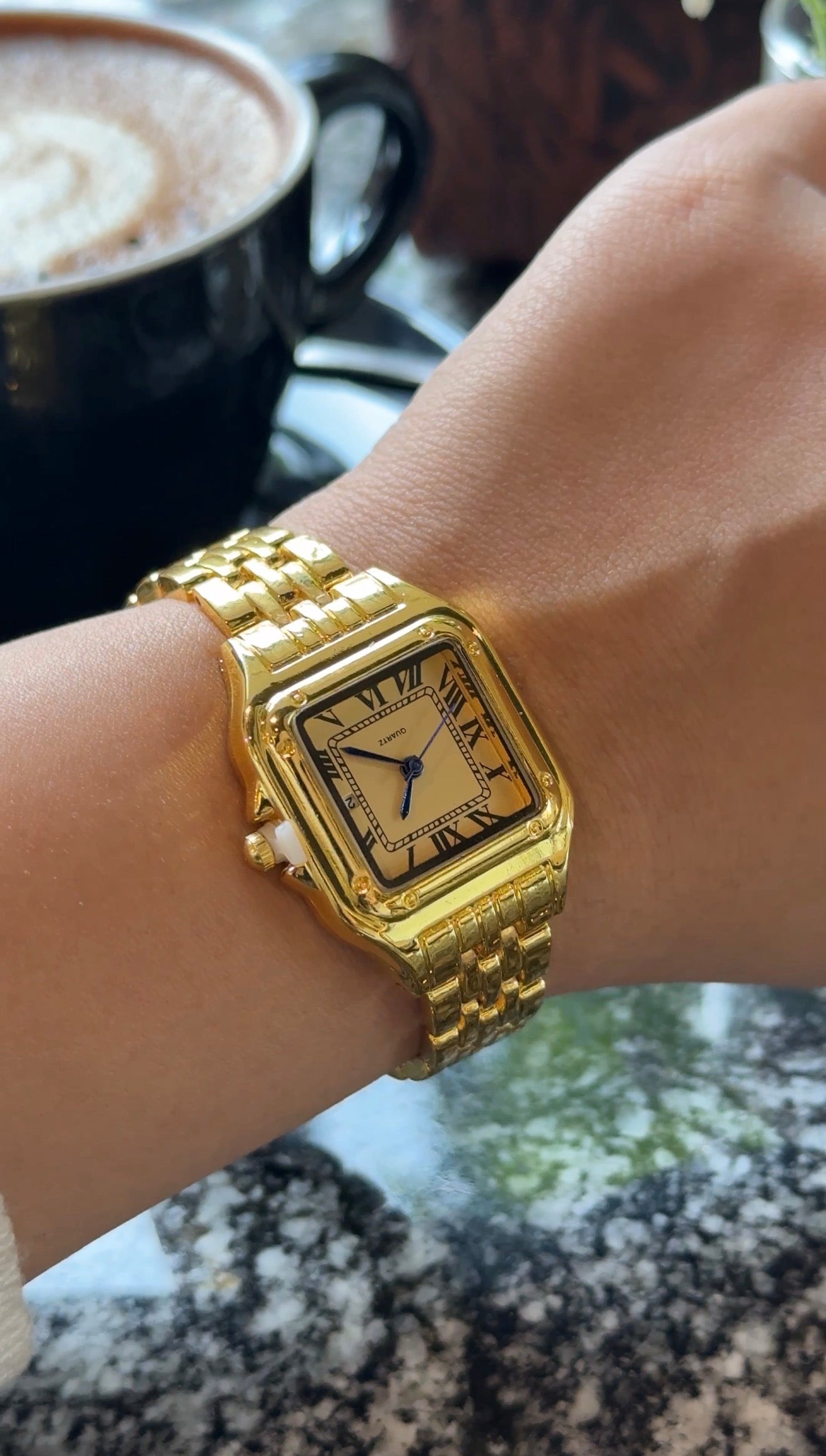 QURTZ Gold + Cartier Nail Bracelet (Free)