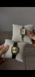 Eliyana white rectangular  Watch কিনুন, একটি  gogoey Strap Watch (৭০% ছাড়) পান -> combo 2