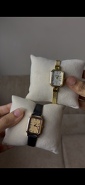 Eliyana white rectangular  Watch কিনুন, একটি  gogoey Strap Watch (৭০% ছাড়) পান ->