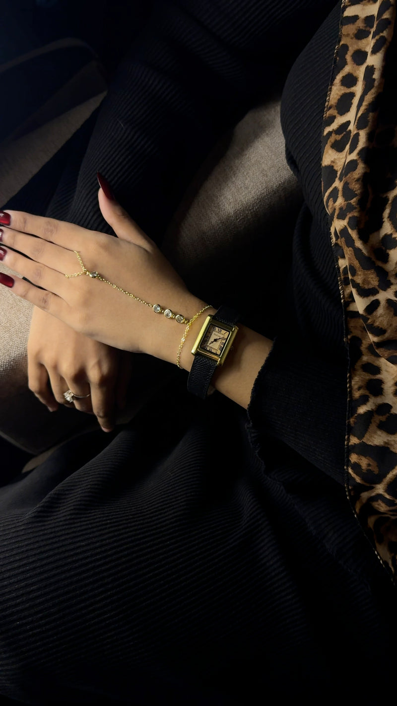 Gogoey Cube Strap + Solitaire Stone Handchain Combo