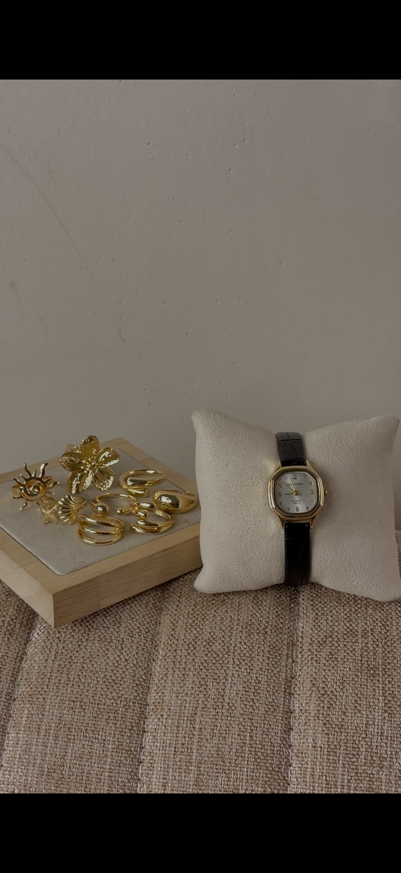 Naidu hexagon Watch + ring set free