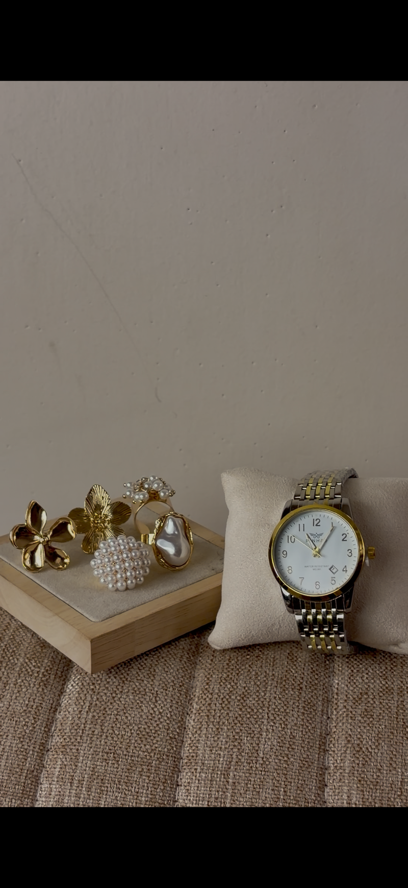 Watch + ring set free