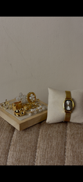 Gogoey mash gold Watch + ring set free