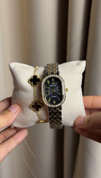 GREALY Black silver +Get 1 cartier belt watch (70% off)