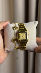 QURTZ Gold + Get 1 Cartier belt watch (70% off)