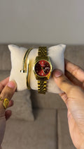 Gogey Queno Maroon + Cartier Nail Bracelet (Free)