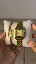 QURTZ Gold + Cartier Nail Bracelet (Free)