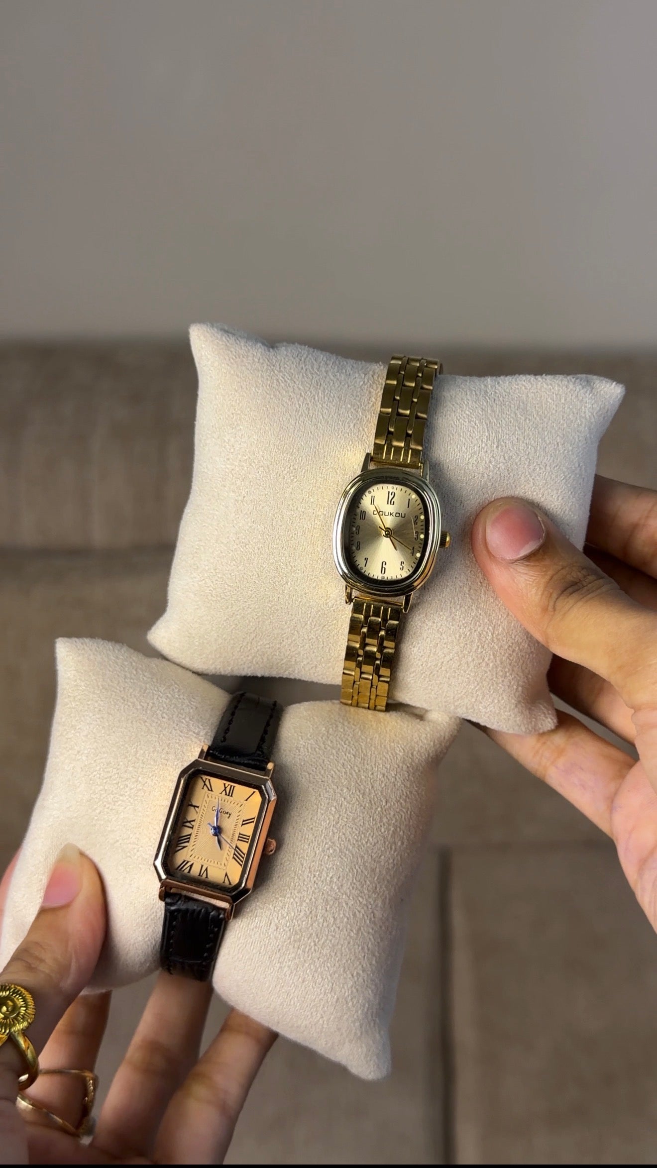 Doukou watch + Clover Bracelet (Free)+ Mystery Ring (Free)
