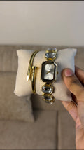 Emerald Cut + Cartier Nail Bracelet (Free)