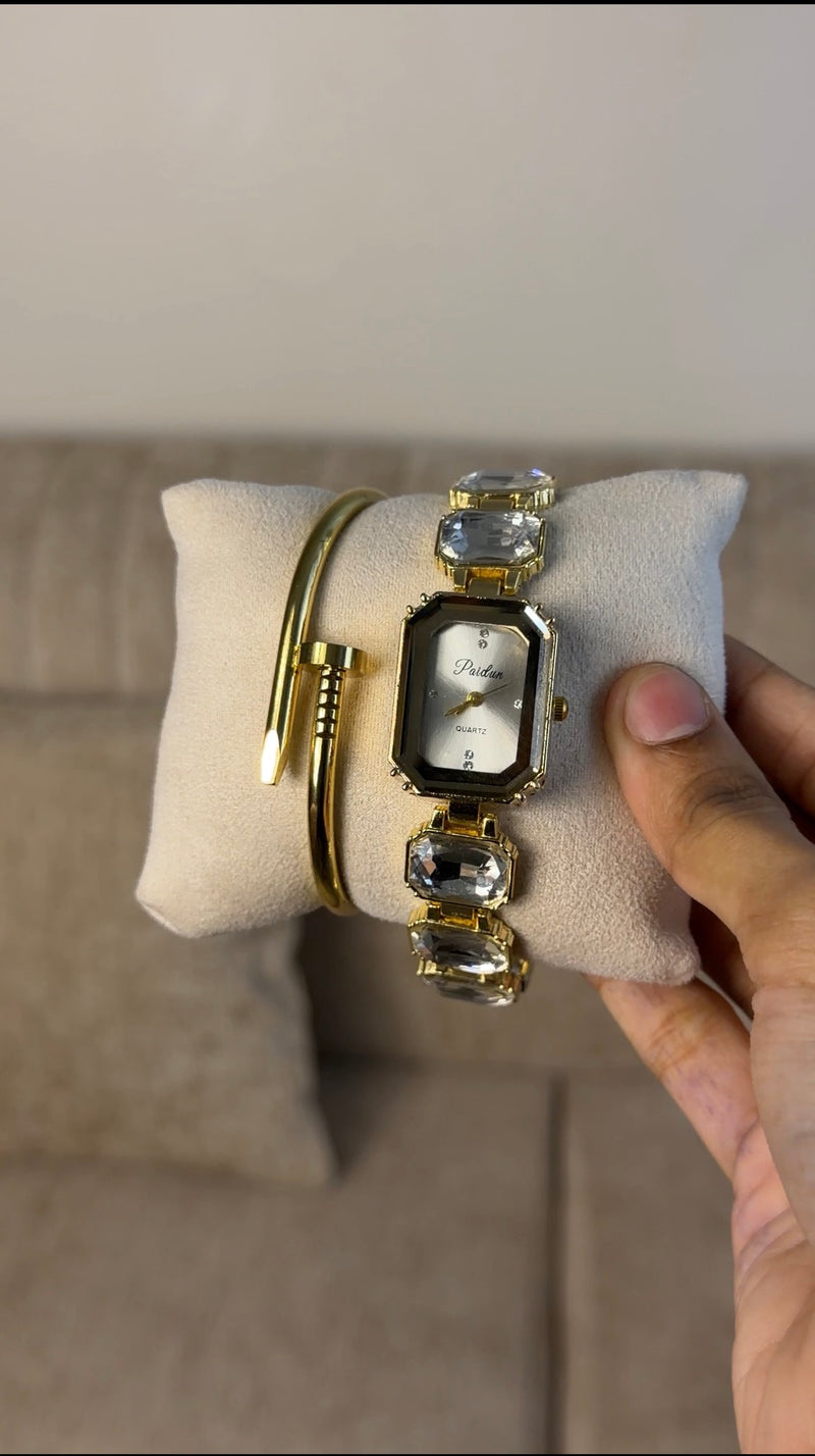 Emerald Cut+ Get 1 Cartier belt watch (70% off)