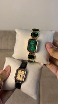 Green Emerald Cut + Get 1 Watch (70% Off)