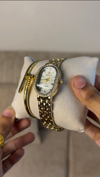 GREALY Gold + Clover Bracelet (Free)+ Mystery Ring(Free)