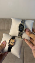 GREALY Black silver +Get 1 cartier belt watch (70% off)