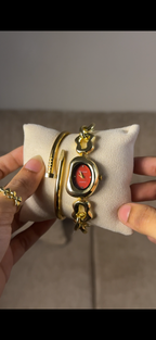 Eliyina Bean Maroon + Cartier Love Bracelet (Free)
