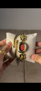 Eliyina Bean Maroon + Cartier Love Bracelet (Free)