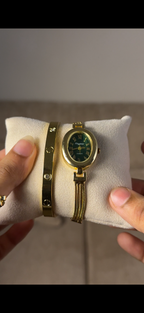 Eliyina Black Oval + Cartier Love Bracelet (Free)