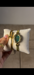 Eliyina Black Oval + Cartier Nail Bracelet ( Free)