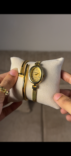 Eliyina Gold Oval + Cartier Love Bracelet (Free)