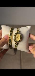 Eliyina Gold Oval + Cartier Love Bracelet (Free)