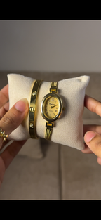 Eliyina Gold Oval + Cartier Love Bracelet (Free)