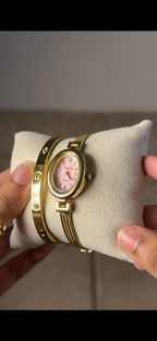 Eliyina Pink oval + Cartier Love Bracelet (Free)