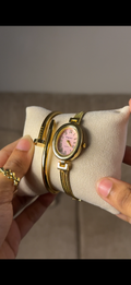 Eliyina Pink oval + Cartier Nail Bracelet (Free)