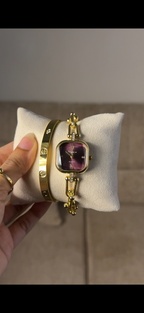 Eliyina Sqaure Half Purple + Cartier Love Bracelet (Free)