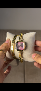 Eliyina Sqaure Half Purple + Cartier Love Bracelet (Free)