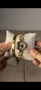 Eliyina Circle Tiger + Clover Bracelet (Free) + Mystery Ring (Free)