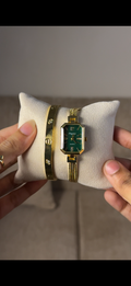 Eliyina Retangular Black + Cartier Love Bracelet (Free)