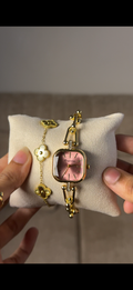 Eliyina Sqaure Full Dial Majenda + Clover Bracelet (Free) + Mystery Ring (Free)