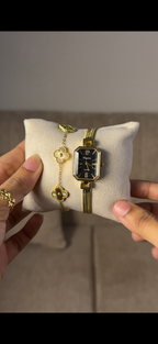 Eliyina Retangular Black + Cartier Love Bracelet (Free)