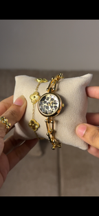 Eliyina Circle Tiger + Clover Bracelet (Free) + Mystery Ring (Free)