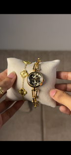 Eliyina Circle Tiger + Clover Bracelet (Free) + Mystery Ring (Free)
