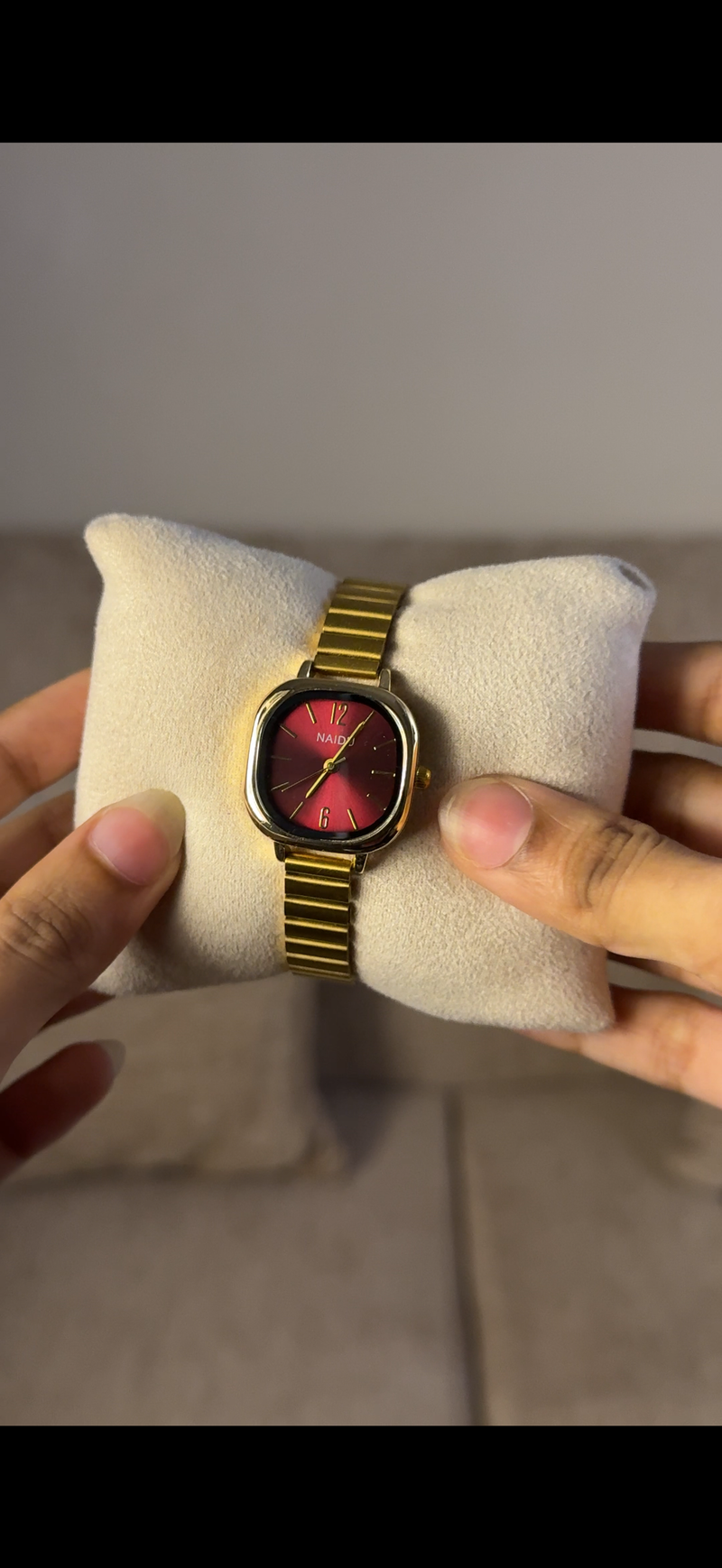 Naidu  red dial + Get
