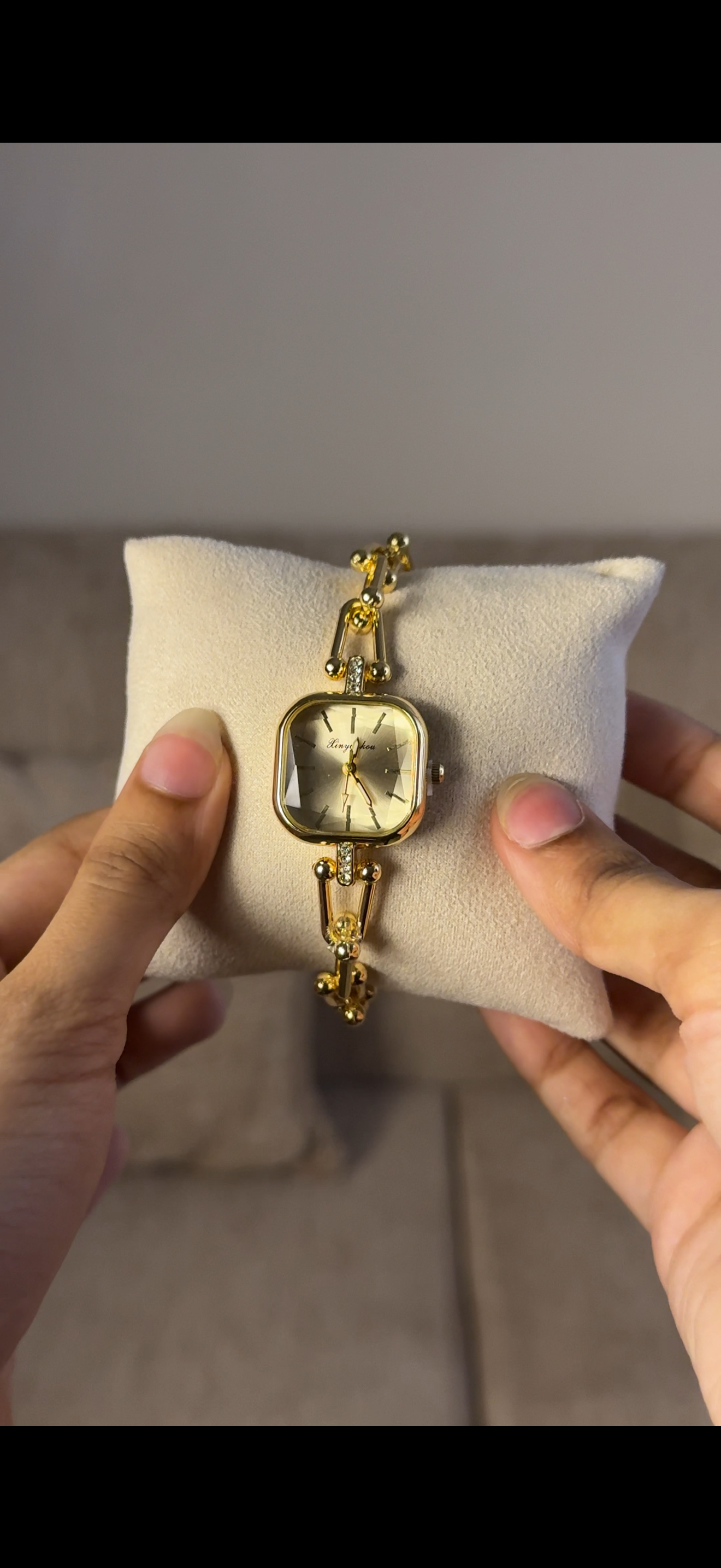 Eliyina Sqaure Full Dial White + Clover Bracelet (Free) + Mystery Ring (Free) (Copy)