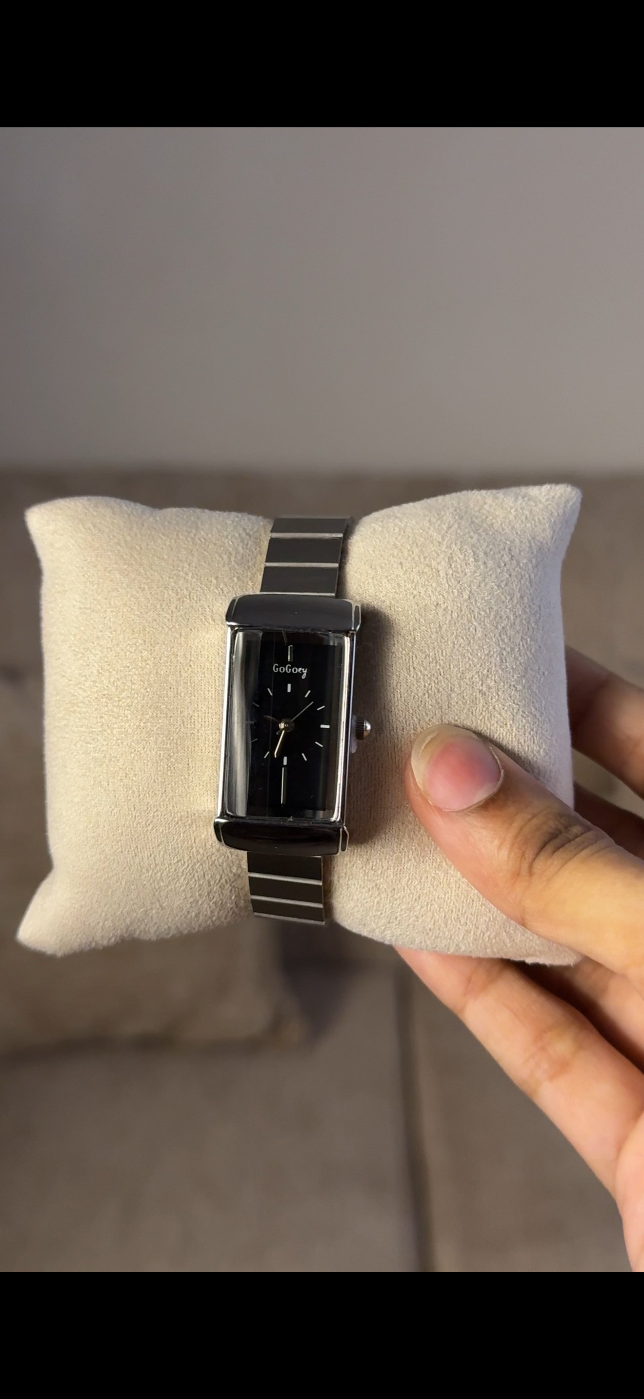 Gogoey RECTANGULAR SILVER