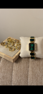 Green Emerald Cut + Get